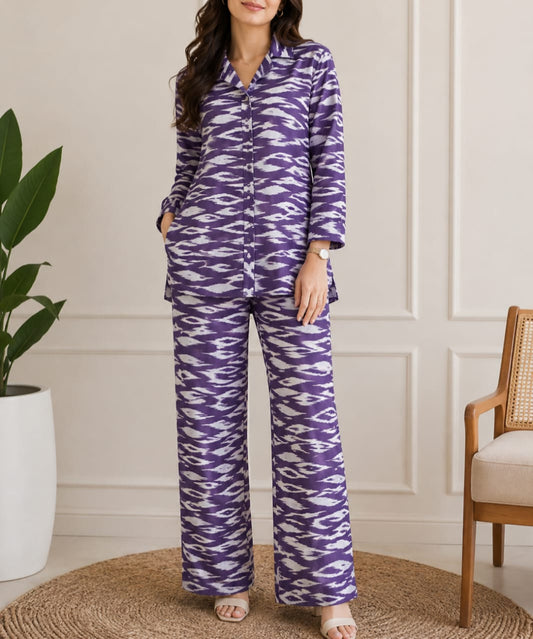 Floral Printed 2-Piece Women’s Co-Ord Set