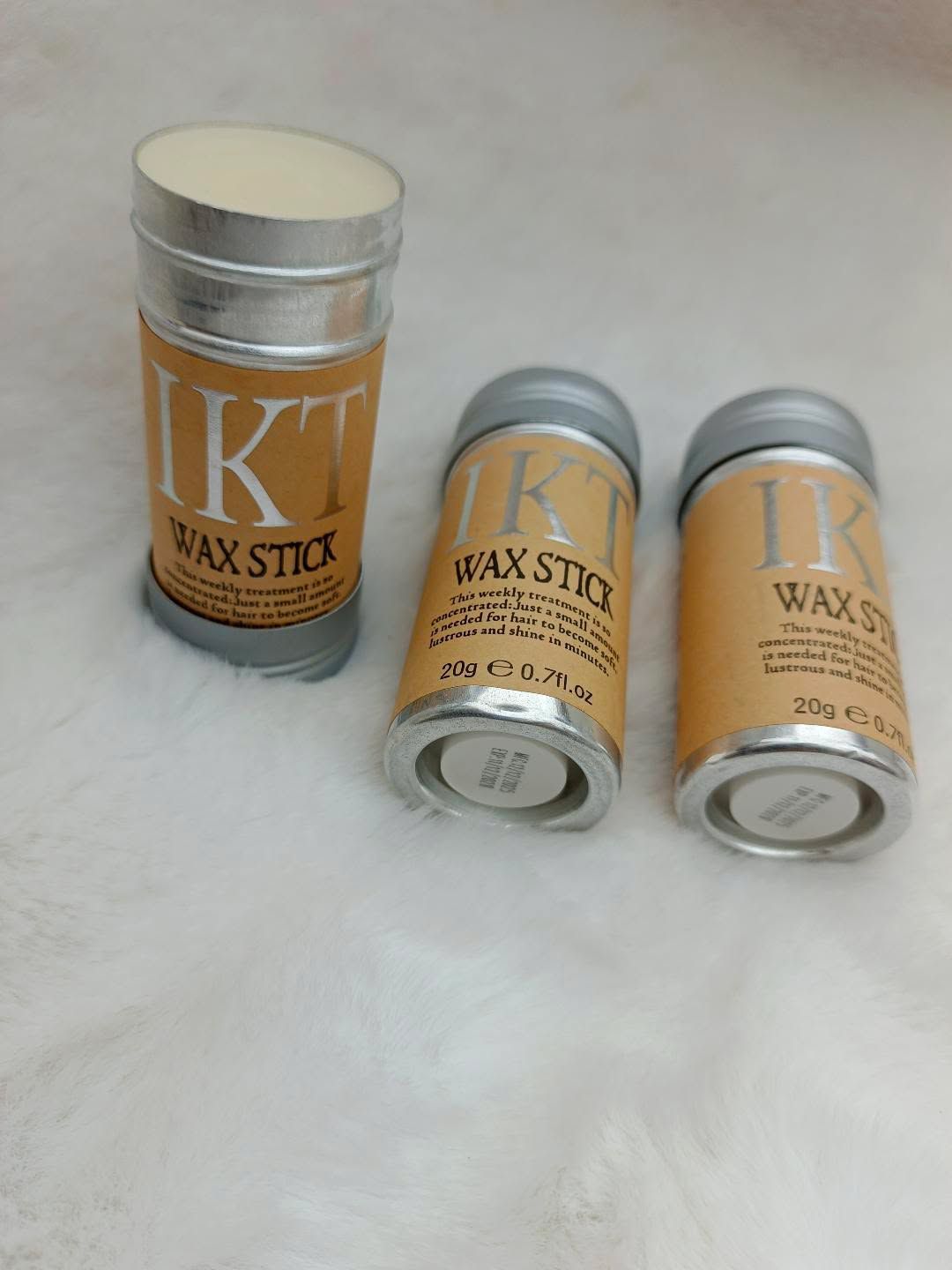 KZ Wax Stick for Hair – Strong Hold Styling & Smoothing Wax, 20g